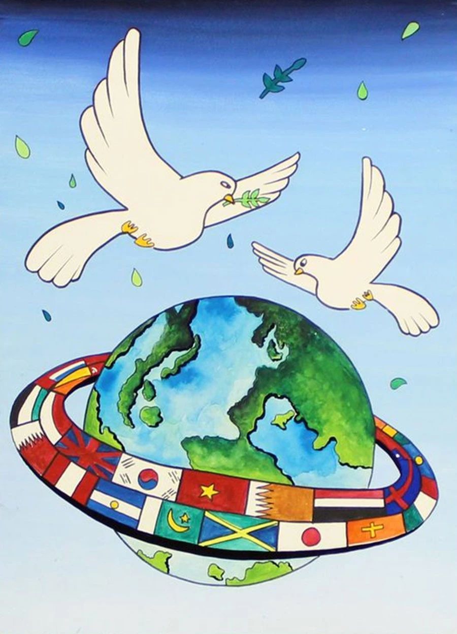 wish for world peace and love