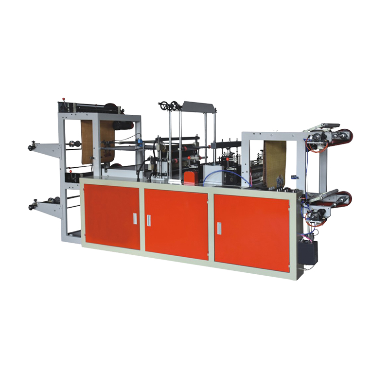 Continuous-rolling bag-making machine