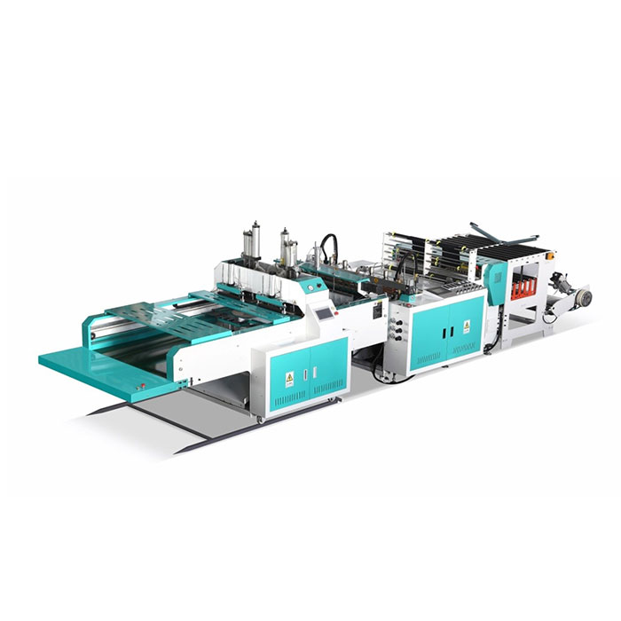 380pcs shopping bag making machine with auto packing
